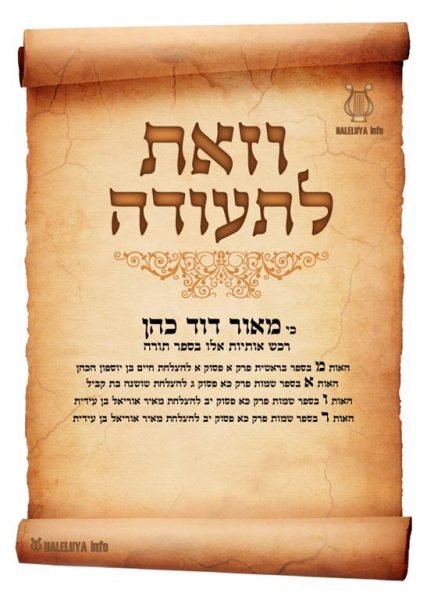 תעודה אינטרנטית אות בספר תורה